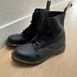 Dr. Martens Black Lace-Up Boots
